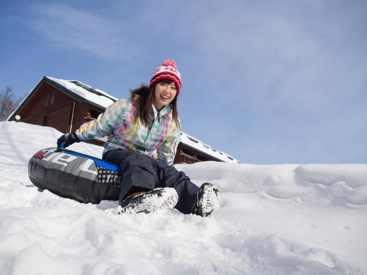 Log Hotel Larch Lake Kanayama Minamifurano Εξωτερικό φωτογραφία