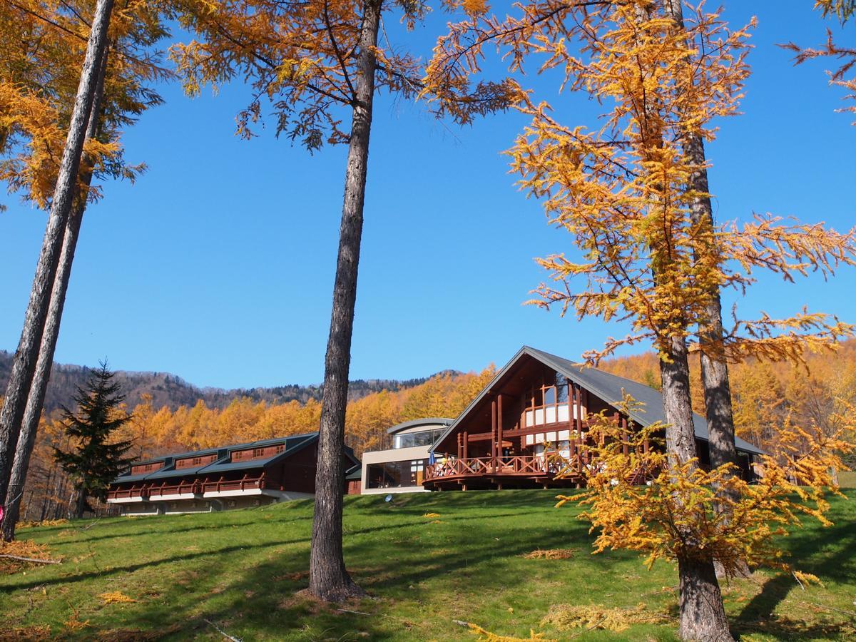Log Hotel Larch Lake Kanayama Minamifurano Εξωτερικό φωτογραφία