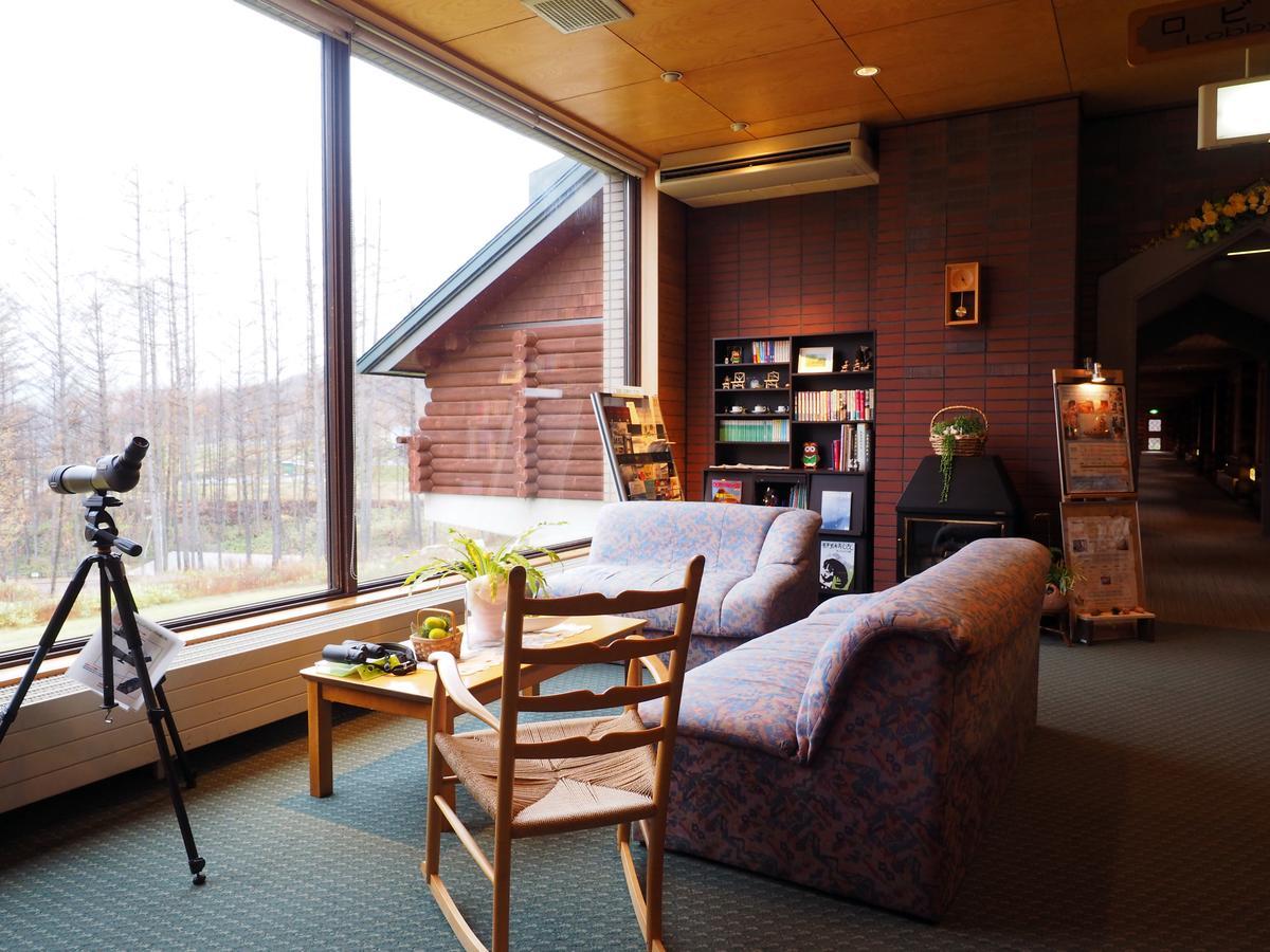 Log Hotel Larch Lake Kanayama Minamifurano Εξωτερικό φωτογραφία